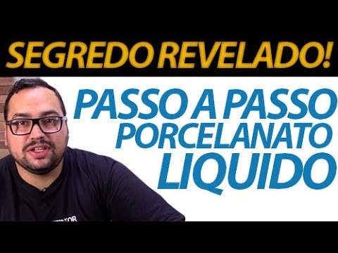 Segredo revelado! Passo a passo Porcelanato Liquido