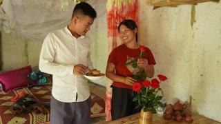 Tú's feelings for Ngoan—was Ngoan still angry with Tú?—as Tú went into the kitchen to cook.