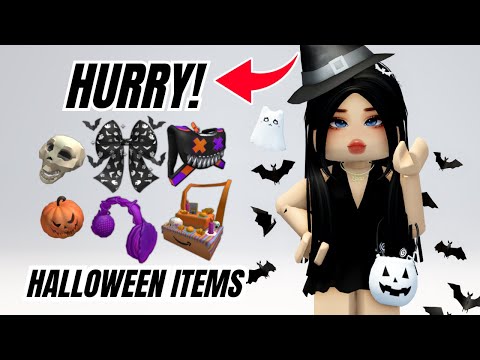 🚀HURRY! GET FREE ROBLOX HALLOWEEN EVENT ITEMS 🤩🎃 - LAST DAY!