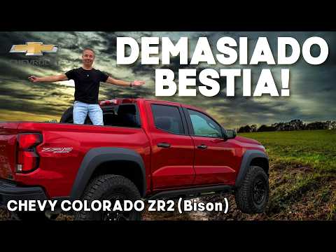 Chevrolet se fue al extremo con esta pickup: Colorado ZR2 Bison AEV
