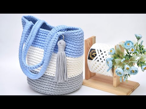 A bag suitable for any season Video Tutorial Сумка подходящая для любого сезона Видео МК