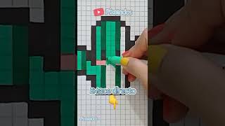 Un cactus súper tierno en pixel art 🌵 - PIXELADOS