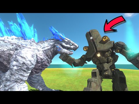 New Cherno Alpha vs All Kaiju | Tiny Island Battle - Animal Revolt Battle Simulator