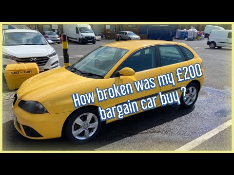 How bad was my scrap rescued Seat ibiza?