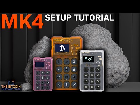 Coinkite MK4 Setup Step by Step Beginner Tutorial | Air Gapped Bitcoin Wallet | Lesson 14