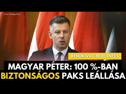 MAGYAR PÉTER: Beszámolok MINDENRŐL, ami zajlik a válsághelyzetben!