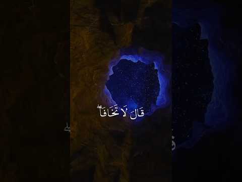 قال لا تخافا انني معكما اسمع و أرى 😌😌😌😌😌😌😌