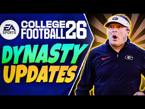 Huge Changes Coming to Dynasty Mode in College Football 26