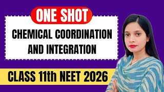 NEET 2026 | Chemical coordination and integration || ONE SH🎯T || CLASS -11 || NCERT ||