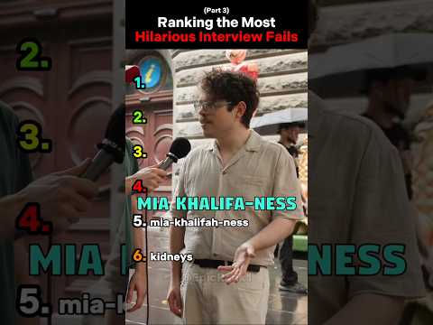 Ranking The Most Hilarious Interview Fails (Part 3)