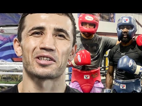 Israil Madrimov SMIRKS AT Terence Crawford SPARRING Andre Ward; GETS Bivol HELP to STOP Canelo Plans
