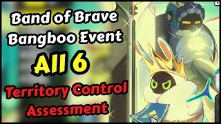 All 6 Territory Control Assessments in Band of Brave Bangboo Event Day 2 | Zenless Zone Zero 2.2