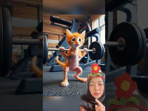 Kucing kurus jadi berotot ‼️#trending #trendingshorts