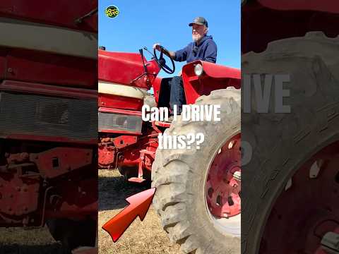 Will the Farmer let ME drive?? #shorts #tractor
