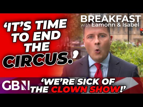 'Most people in this country are SICK of the CHAOS - Time to END the CLOWN show! | Wes Streeting