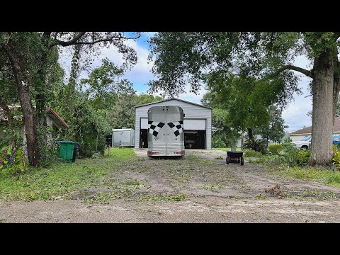 The worst hurricane i've ever had. prepping my shop and house. fixing the aftermath