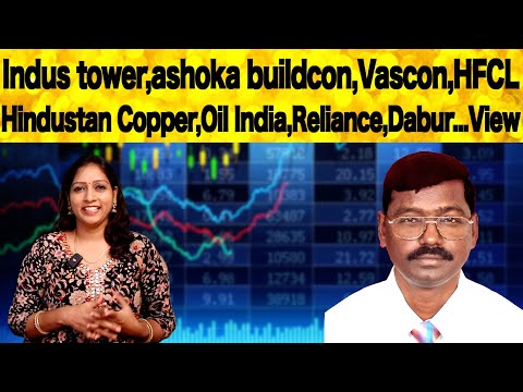 Indus tower,ashoka buildcon,Vascon,HFCL,Hindustan Copper,Oil India,,Reliance,Dabur ...View