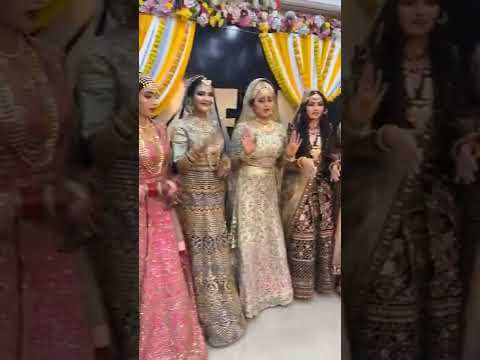 Delhi wala Dil nahin de raha bride squad #most#funny#wedding#viral#video