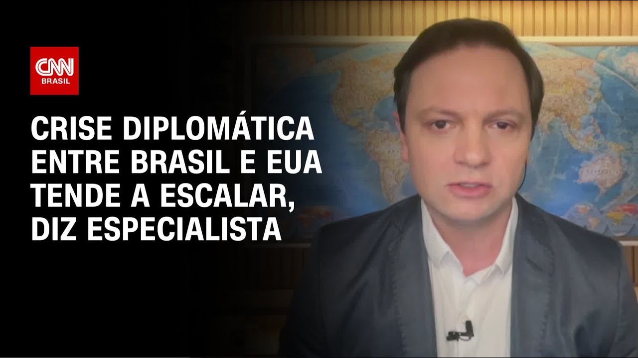 Especialista Crise diplomática entre Brasil e EUA tende a escalar | CNN 360º