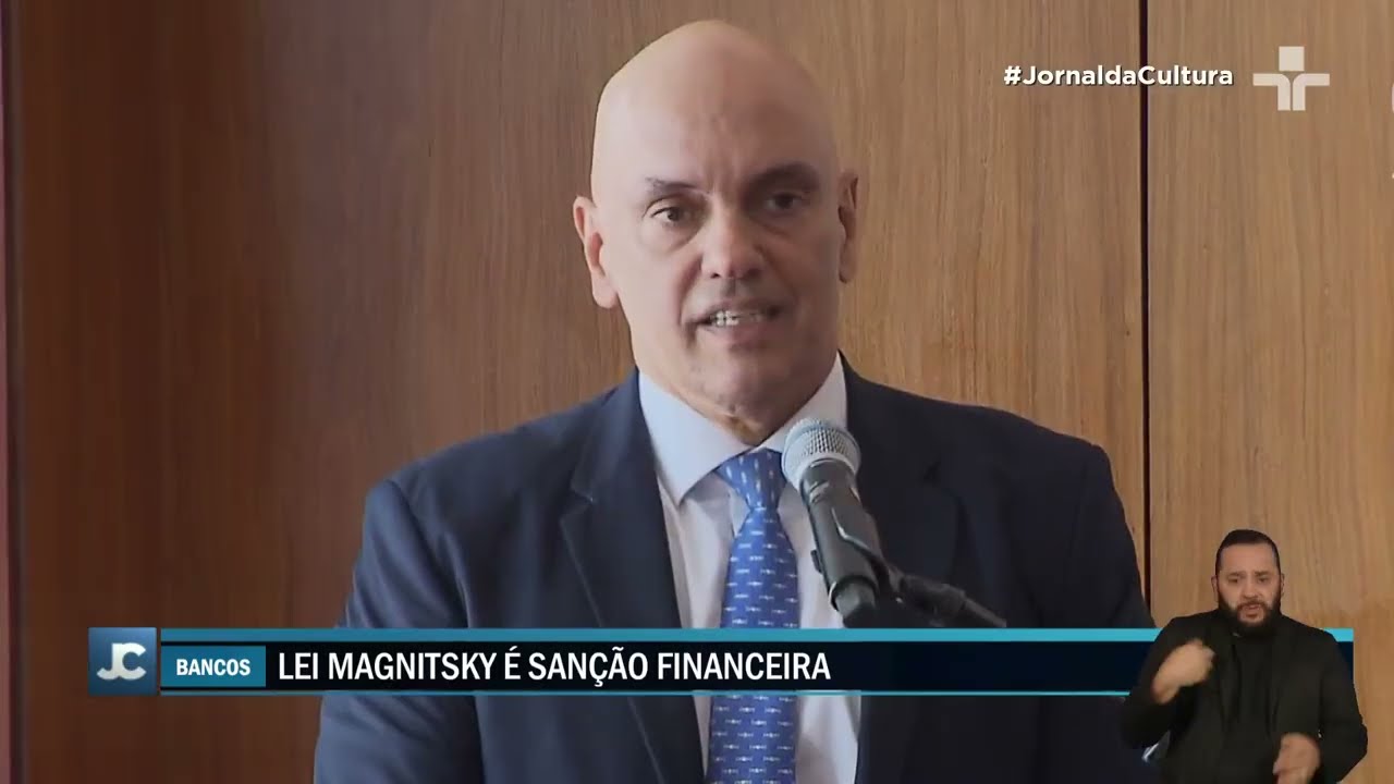 Sanção dos EUA a Alexandre de Moraes gera reação do STF e preocupação nos bancos