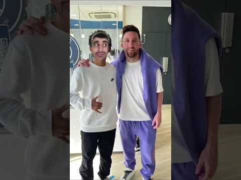 تصورت مع ليونيل ميسي😍🔥