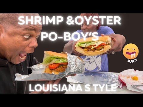 Shrimp & Oyster Po-Boy’s Louisiana Style