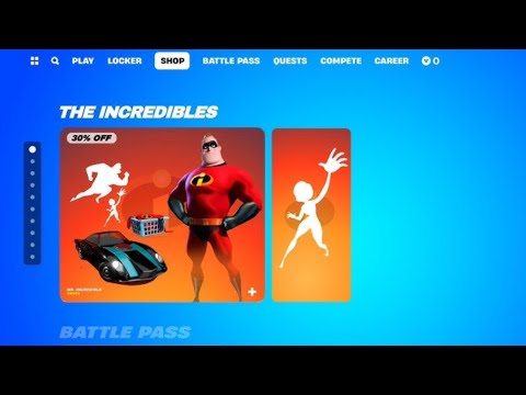 ESPERANDO *NUEVA TIENDA de FORTNITE* LLEGAN LOS INCREÍBLES!! (AUTO , SKINS y MÁS)