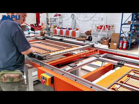 XY axis servo welding machine sent to Mexico for testing