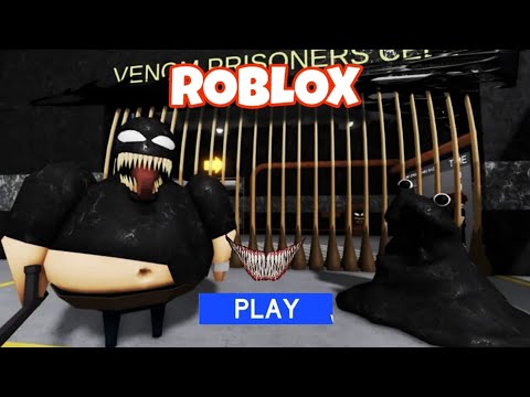 [FREE ITEMS!] VENOM BARRY'S PRISON RUN! (OBBY)#roblox #scarryobby