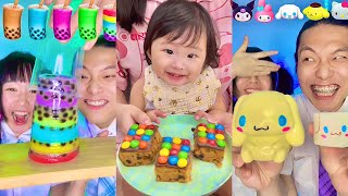 Random Emoji Food Challenge ASMR Compilation! 🥵bubble tea(Part128)