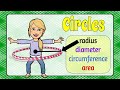 Exploring Circles: Radius, Diameter, Circumference, and Area