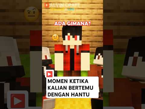 MOMEN KETIKA KALIAN BERTEMU DENGAN HANTU!!! 🤣🤣🤣 #shorts