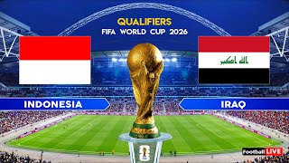 INDONESIA vs IRAQ - FIFA World Cup 2026 Asian Qualifiers™ Road to 26 | PES Gameplay