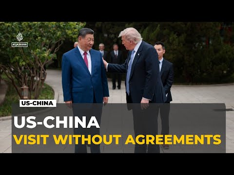 US president wraps up China visit: Trump says deals made and both leaders agree on Iran