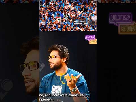 Imam-ul-haq🙂 talking about#World Cup Ahmdabad crowd#cricket#shorts#ytshorts