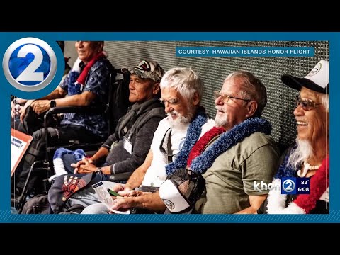 YouTube video thumbnail: Hawaiian Airlines Helps Honor Local Vietnam Veterans
