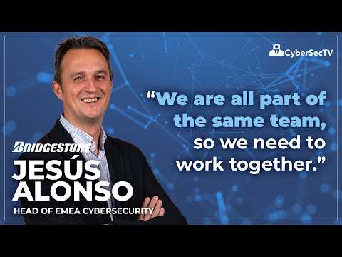 🏭 Jesús Alonso on Cybersecurity Challenges in Manufacturing