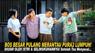 BOS BESAR PULANG MERANTAU PURA2 LUMPUH! DIUSIR OLEH ISTRI & SELINGKUHANNYA! Setelah Tau Menyesal...