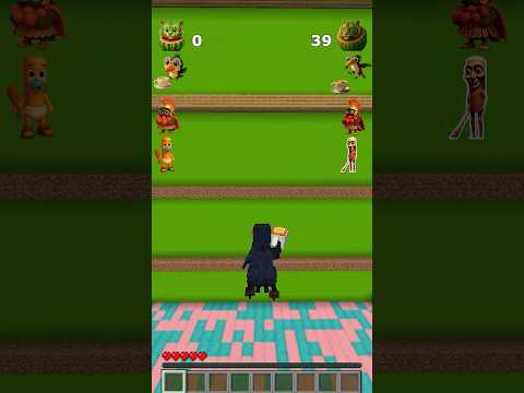 Los Tralaleritos Baby VS Italian Brainrot! Hight Jump in Minecraft! Help BRI BRI BICUS DICUS!