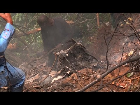YouTube video thumbnail: Ghana: Funeral Held for Army Helicopter Crash Victims