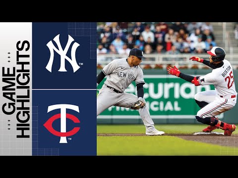 Yankees vs. Twins Game Highlights (4/25/23) | MLB Highlights video clip
