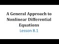 Understanding Nonlinear Systems of Differential Equations