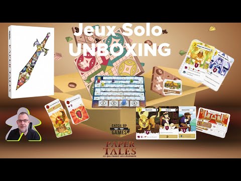 Unboxing - Extension Paper Tales | Catch up GAMES | jeu de société