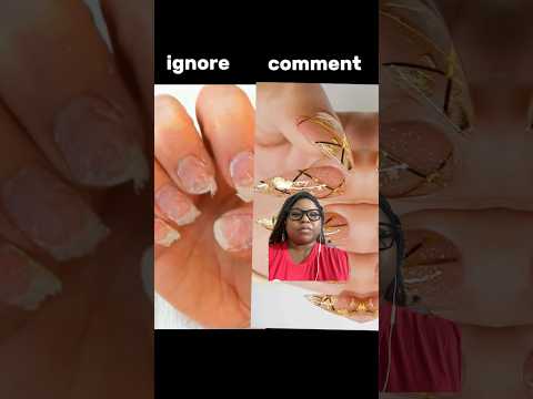 Like vs ignore 💅🏾💅🏾💅🏾💅🏾#nailsnailsnails#nails #nailloveeeee #loveyournails #reaction
