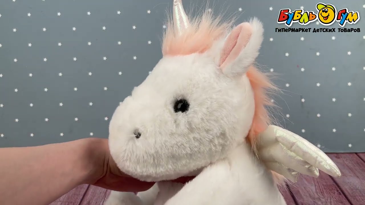 Игрушка мягкая Единорог - видео Игрушка мягкая Единорог - видео