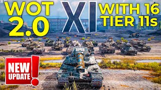 UNREAL, WOT 2.0 & Tier 11 Tanks are HERE | World of Tanks 2.0 Update