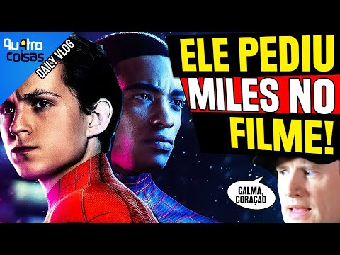 TOM HOLLAND CONTOU SEUS PLANOS PATA MILES MORALES NO UCM!