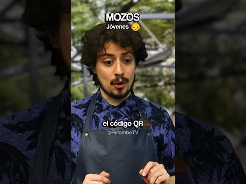 MOZOS: JOVENES 🧑🏻 vs VIEJOS 👴🏻 #humor #comedia #shorts