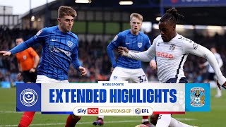 Portsmouth vs. Coventry City: Extended Highlights | EFL Championship | CBS Sports Golazo - Europe