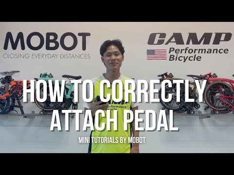 How to correctly attach your detachable pedals | Tutorial